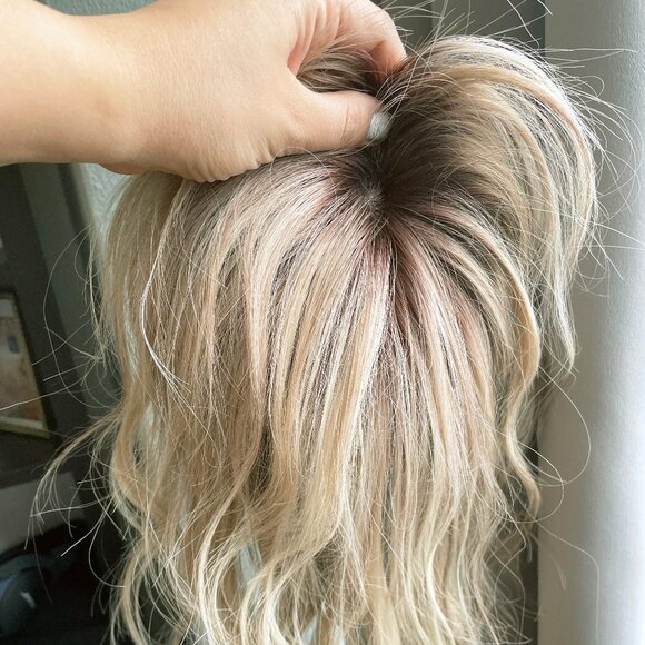 Blonde Silk Topper - Picture 5 of 6